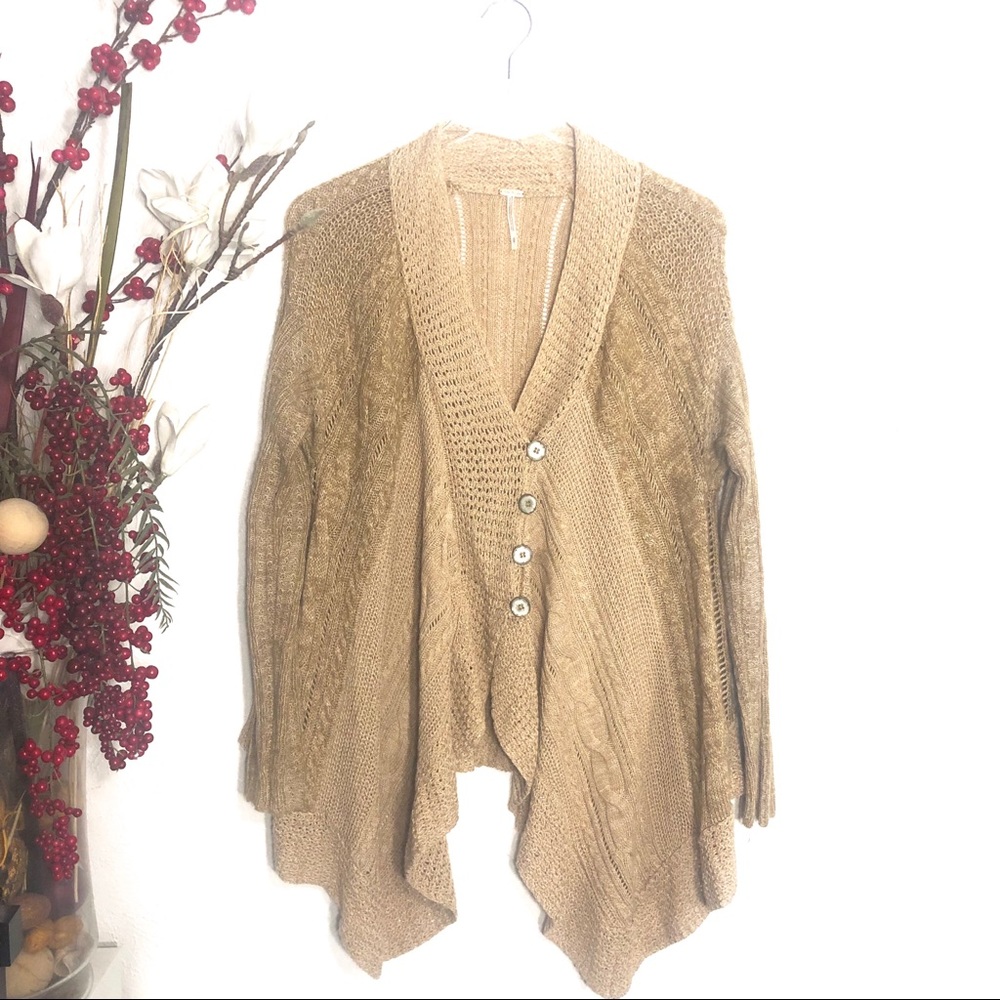 free people • cardigan sweater